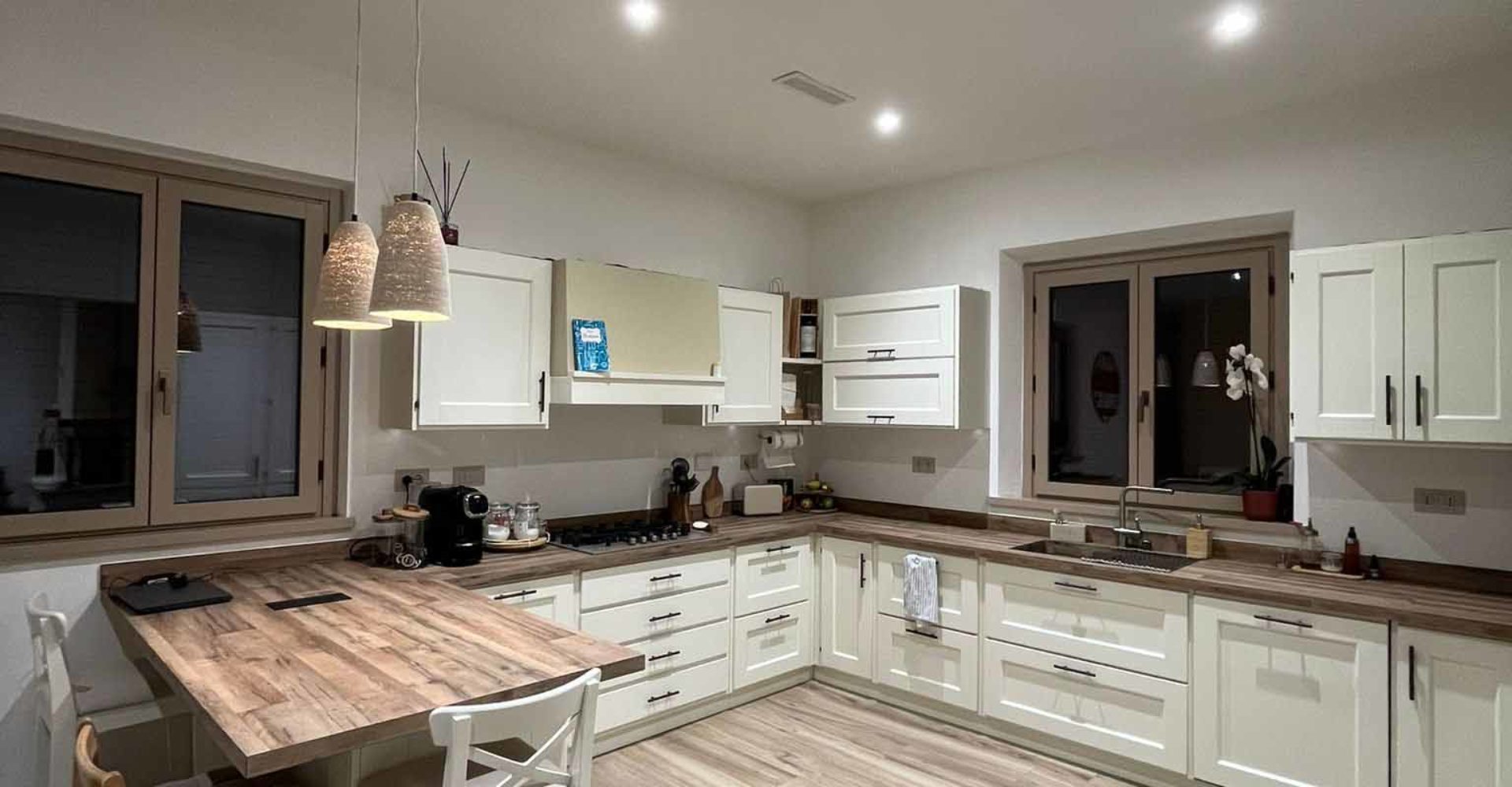 Illuminazione cucina: light design e consulenza con Con-Lux